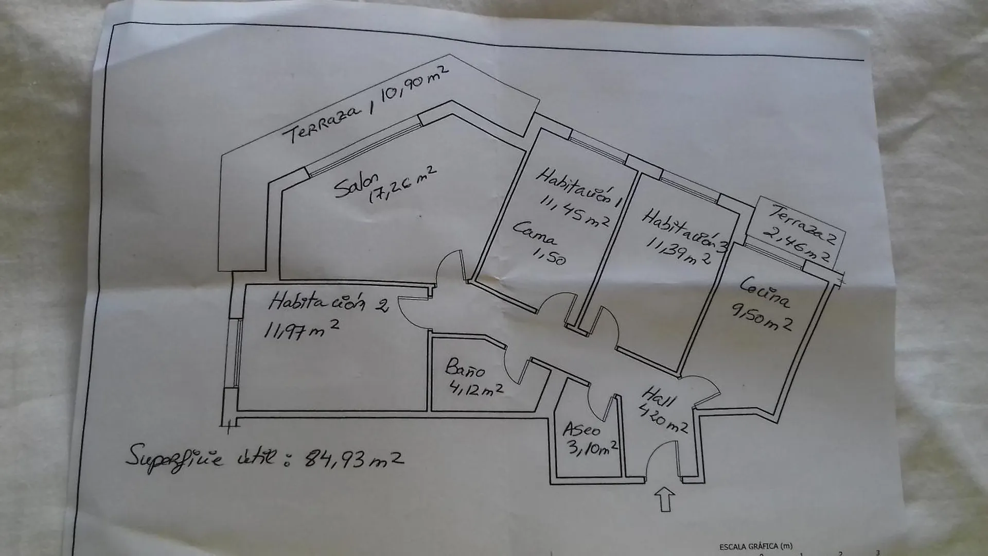 Apartamento Grande Con Posibilidad De Garage Con 2 Banos Y 2 Terrazas Bilbao 0*,